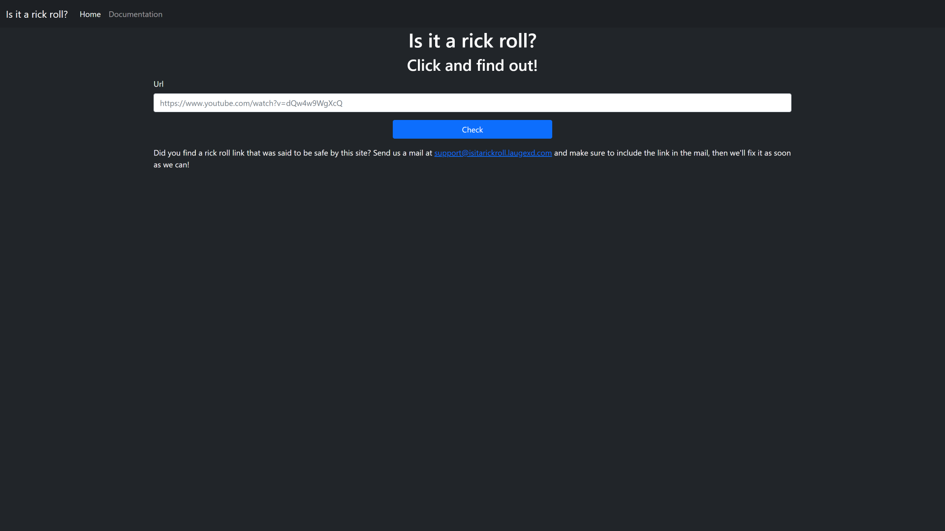 Rick Roll by Mail